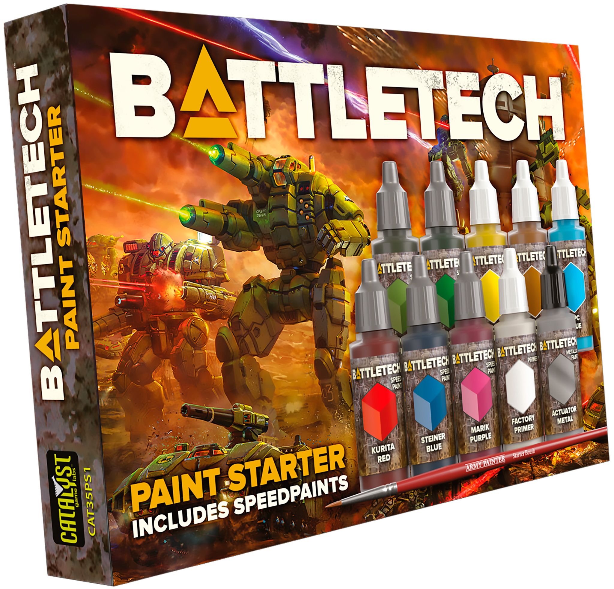 Announcing the New BattleTech Paint Set! Also: Recognition Guide Vol. 30  Now Available